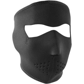 Zan Headgear Neoprene Black Face Mask (BlackDimensions: 12 inches long x 8.5 inches wide x 0.5 inch highWeight: 0.25 pound )