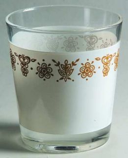 Corning Butterfly Gold Short Glassware Tumbler, Fine China Dinnerware   Corelle,
