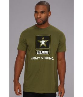 Authentic Apparel U.S. Army Strong Tee Mens T Shirt (Olive)