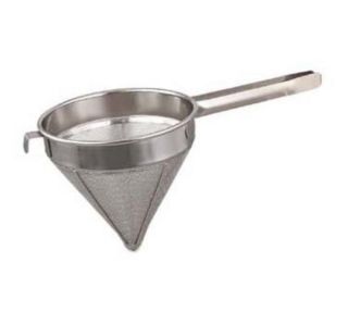 Browne Foodservice China Cap/Strainer, 10 in Bowl, Coarse, 18/8 Stainless Steel