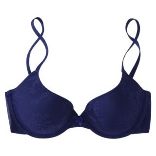 Gilligan & OMalley Womens Favorite Lace Lightly Lined Bra   Oxygen Blue 40D
