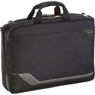 Solo Vector 17.3 inch Clam shell Laptop Briefcase With Headphone Port