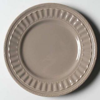  Italiana Taupe Bread & Butter Plate, Fine China Dinnerware   All Taupe,