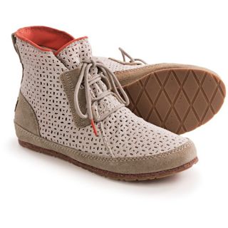 Sorel Ensenada Canvas Boots (For Women)   STONE (8 )