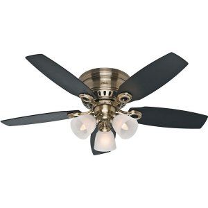 Hunter HUF 52085 Hatherton Traditional Ceiling Fan with light