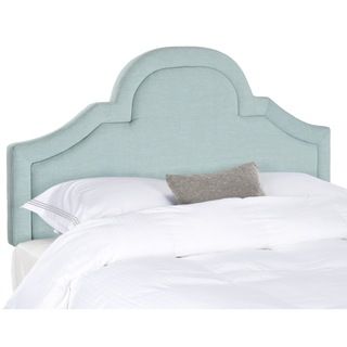 Kerstin Sky Blue Arched Headboard (full) (Sky blueMaterials: Plywood and terelyne/ cotton fabricDimensions: 53.7 inches high x 55.9 inches wide x 3.3 inches deepThis product will ship to you in 1 box.Assembly required )