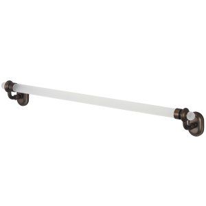 Water Creation BA 0003 03 Glass Series Accessories 18 In. Towel Bar