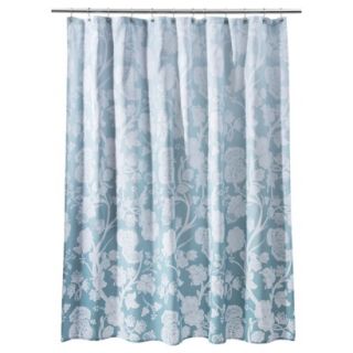 Threshold Ombre Shower Curtain   Blue