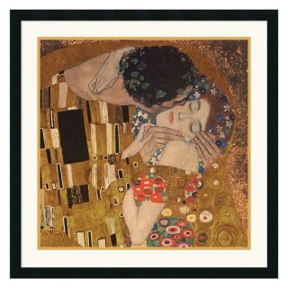 J and S Framing LLC The Kiss (Detail), 1907 Framed Wall Art   30W x 30H in.
