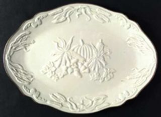 Lenox China Harvest (Giftware Collection) 14 Oval Serving Platter, Fine China D