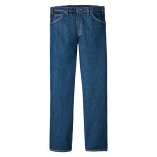 Dickies Mens Regular Fit 5 Pocket Jean   Indigo Blue 40x29