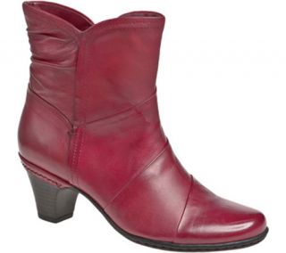 Womens Cobb Hill Sarah   Merlot Full Grain Burnished Leather Boots