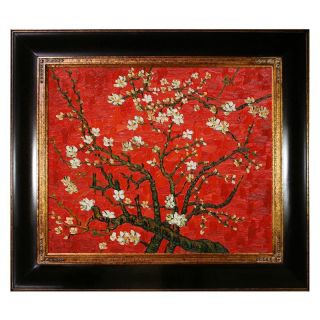 Overstock Art Van Gogh   Branches Of An Almond Tree In Blossom   33W x 29H in.