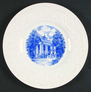 Wedgwood Saint MaryS School Blue Dinner Plate, Fine China Dinnerware   Patricia