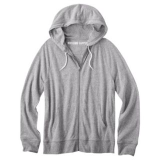 Mossimo Supply Co. Mens Long Sleeve Hoodie   Gray Heather L