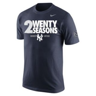 Nike 2wenty Seasons (MLB Yankees / Derek Jeter) Mens T Shirt   Navy