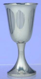 Web Silver 1151 (Pewter,Hollowware) Wine Goblet   Pewter, Hollowware