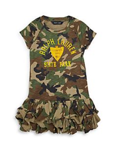 Ralph Lauren Toddlers & Little Girls Camo Tee Dress   Camouflage
