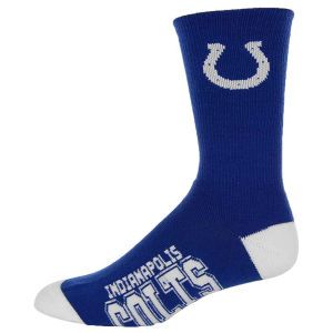 Indianapolis Colts For Bare Feet Deuce Crew 504 Socks
