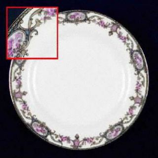 LDB & Co Arenida, The (Gold Trim) Bread & Butter Plate, Fine China Dinnerware  