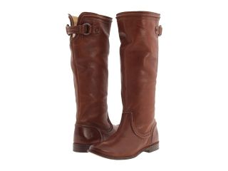 Frye Paige Trapunto Womens Pull on Boots (Mahogany)