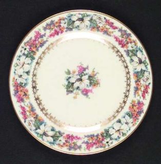 Charles Ahrenfeldt Jeanne D Arc Bread & Butter Plate, Fine China Dinnerware   M