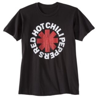 Red Hot Chili Peppers Mens Graphic Tee   Black XXL