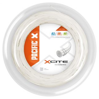 Pacific X Cite 1.25/16L Reel Tennis String Pearl