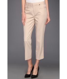 Calvin Klein Cropped Pant Womens Casual Pants (Brown)
