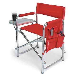 Lightweight Picnic Time Portable Extra wide Red Sports Chair