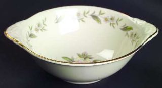 Homer Laughlin  Gardenia Lugged Cereal Bowl, Fine China Dinnerware   Egg. Nautil