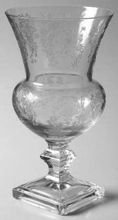 Duncan & Miller First Love Urn Vase   Etched, #5111