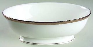 Lenox China Onyx Frost 9 Oval Vegetable Bowl, Fine China Dinnerware   Classic,