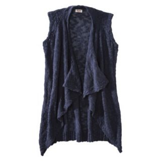 Mossimo Supply Co. Juniors Knit Vest   Navy XS(1)