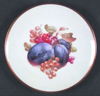 Schumann   Bavaria Sch41 Salad Plate, Fine China Dinnerware   Fruit Scenes,Smoot