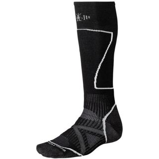 SmartWool PhD Ski Socks   Merino Wool (For Men and Women)   SILVER (L )
