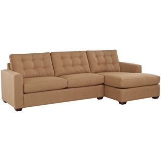 Midnight Slumber 2 pc. Sectional  Left Arm Sofa, Right Arm Chaise  Hilo Fabric,