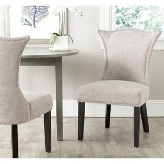 Safavieh Ciara Grey Side Chair (set Of 2)