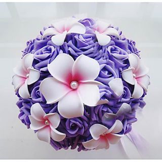 Lovely Round Shape Wedding Bridal Bouquet(More Colors)