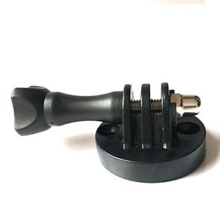 Black Plastic Tripod Connecting Holder with Long Screw for GoPro HD Hero 3/3/2