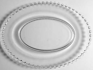 Imperial Glass Ohio Candlewick Clear (Stem #3400) Oval Platter   Clear, Stem #34