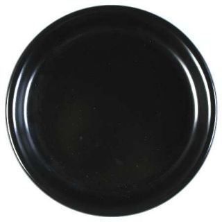 Studio Nova Midnight Salad Plate, Fine China Dinnerware   Reflections,All Black