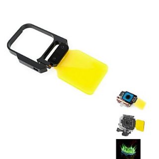 Yellow Professional Diving Filter for Gopro HERO 3 / 3