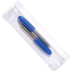 Sizzix Eclips Standard Blades 2 pc Pack (MetalBlue handleContains two (2) replacement bladesFor use with the Sizzix Eclips Electronic Shape Cutting Machine (sold separately)Caution: Blade is sharp, handle with careImported)