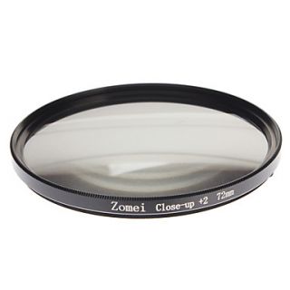 ZOMEI Camera Professional Optical Filters Dight High Definition Close up2 Filter (72mm)