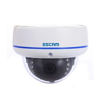 ESCAM 720P ONVIF P2P Mini Dome Camera with 3.6mm Lens,10M IR Range ESQ645R