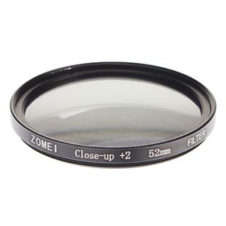 ZOMEI Camera Professional Optical Filters Dight High Definition Close up2 Filter (52mm)