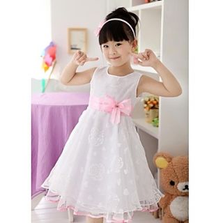 Girls Sleeveless Princess Dress