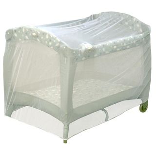 Jeep White Playard Netting (WhiteBrand: JeepModel: 90128RSoft material fits snug and secureIncludes handy storage pouchHelps protect child from mosquitoes and other insectsFits most standard sizes playpensPackage contents: One (1) playard net, one (1) sto
