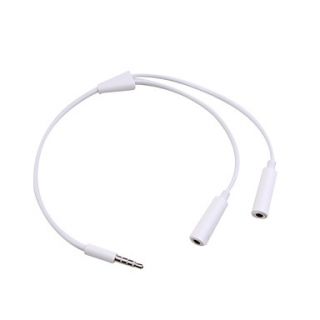 Male to Female AUX Extension Cable for iPod/iPad/iPhone/MP3
